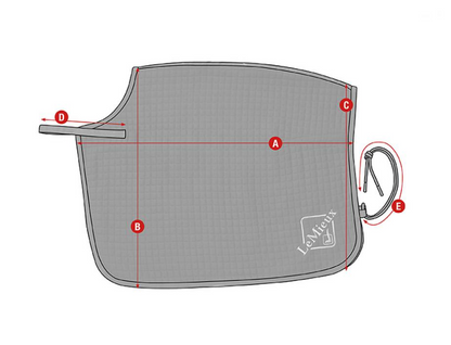LeMieux Clima-Tek Exercise Quarter Sheet