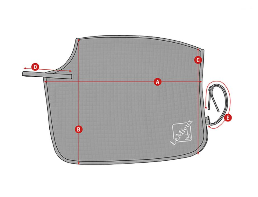 LeMieux Clima-Tek Exercise Quarter Sheet