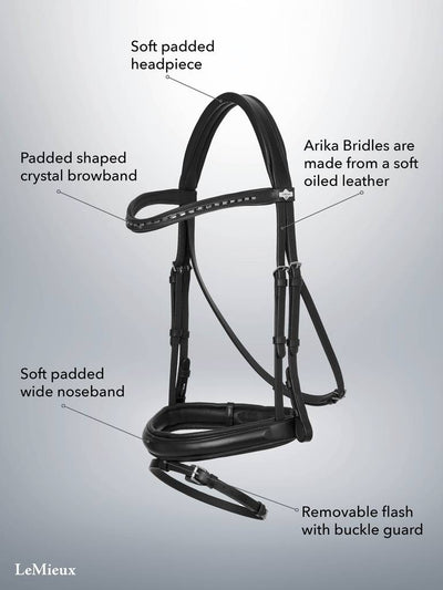 LeMieux Arika Dressage Bridle