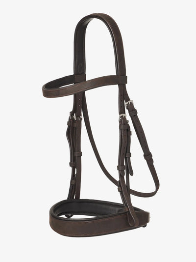 LeMieux Flat Hunter Bridle with Laced Reins