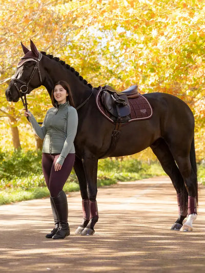 LeMieux Loire Classic Close Contact Square Saddle Pad - AW25