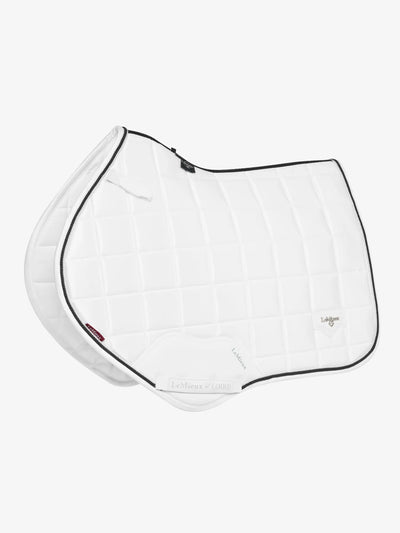 LeMieux Loire Close Contact Square Saddle Pad - White