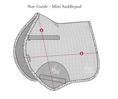 LeMieux Mini Suede Close Contact Square