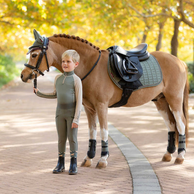 LeMieux Mini Suede Close Contact Square - AW25