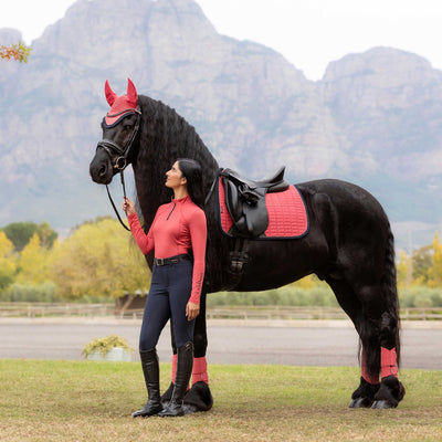 LeMieux Suede Dressage Square - AW25