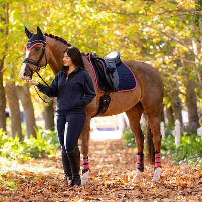LeMieux Suede Dressage Square - AW25