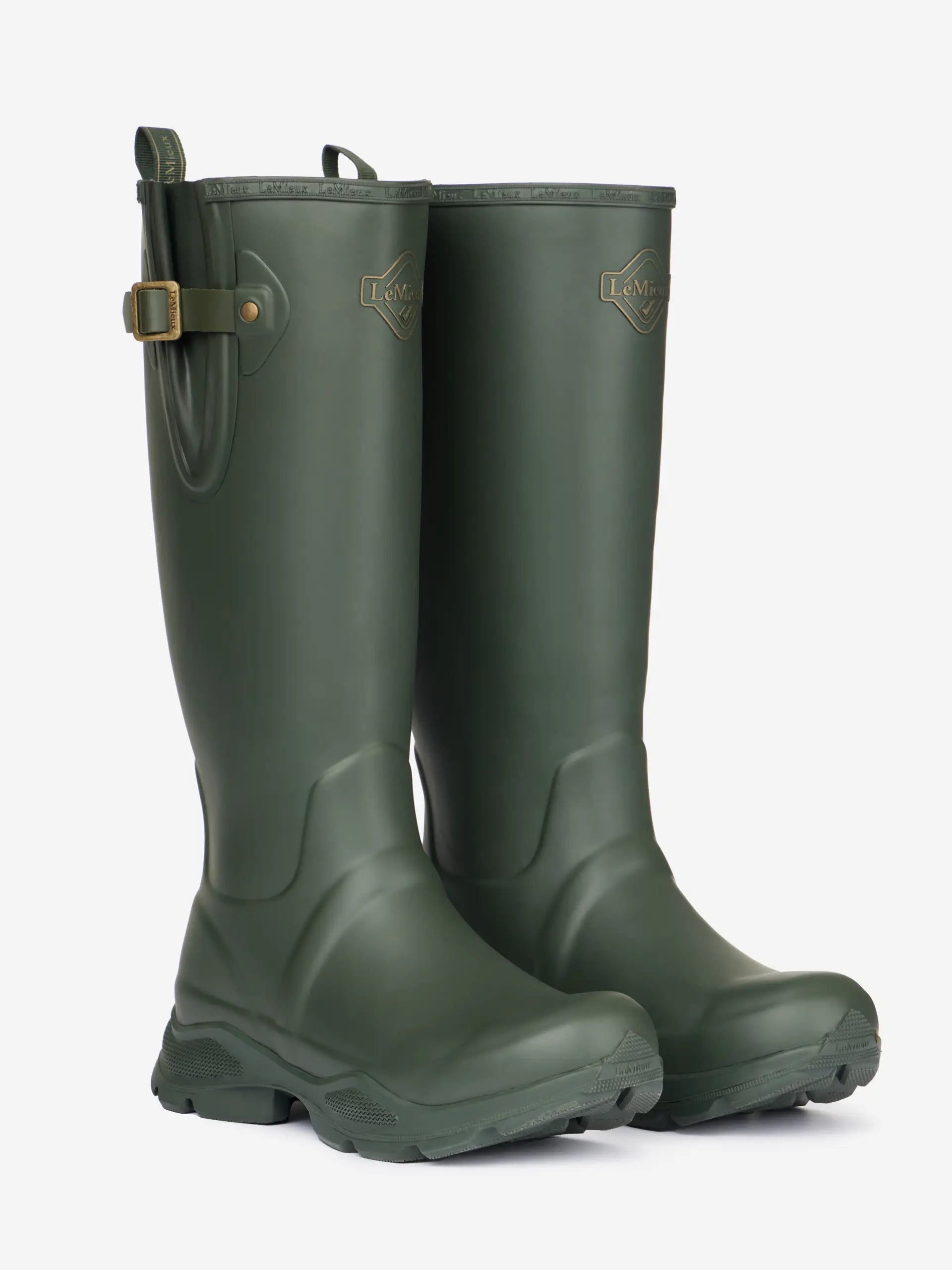 LeMieux Ultra Stride Wellington Boots - Oak