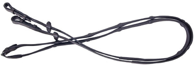 Platinum Soft Padded Leather Reins with Billets