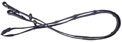 Platinum Soft Padded Leather Reins with Billets