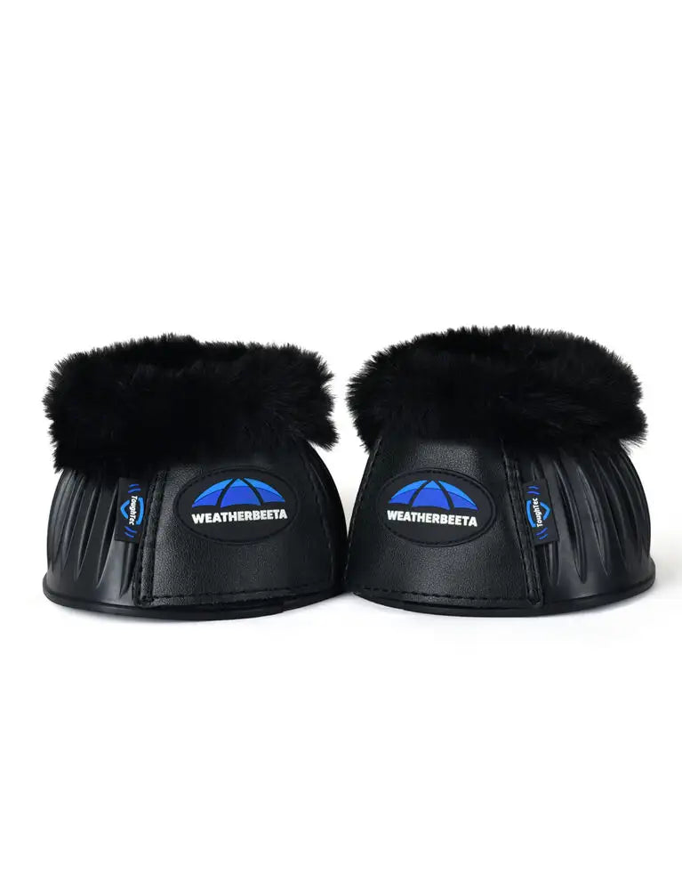 Weatherbeeta Tough-Tec Prime Fleece Trim Rubber Bell Boots