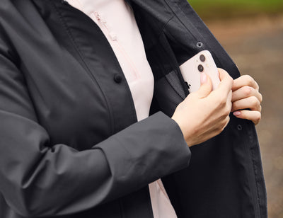 Weatherbeeta Waterproof Sapporo Snap Detail Jacket