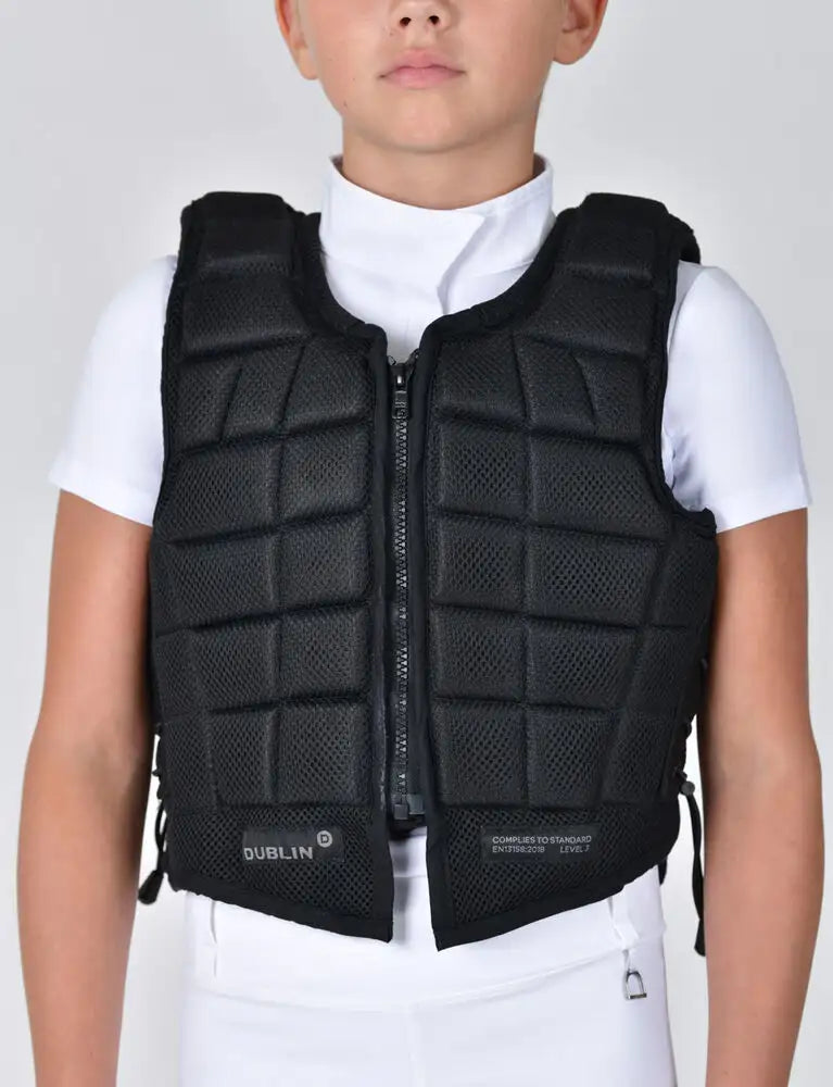 Dublin Pro Ride Body Protector - Black