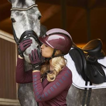 Uvex Suxxeed Blaze Shiny Riding Helmet