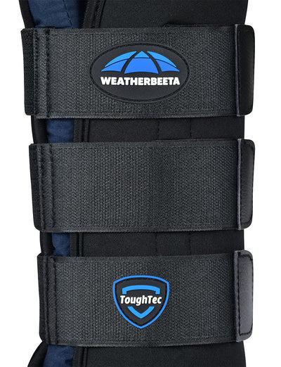 Weatherbeeta Tough-Tec Stable Boots Wraps - Black/Navy