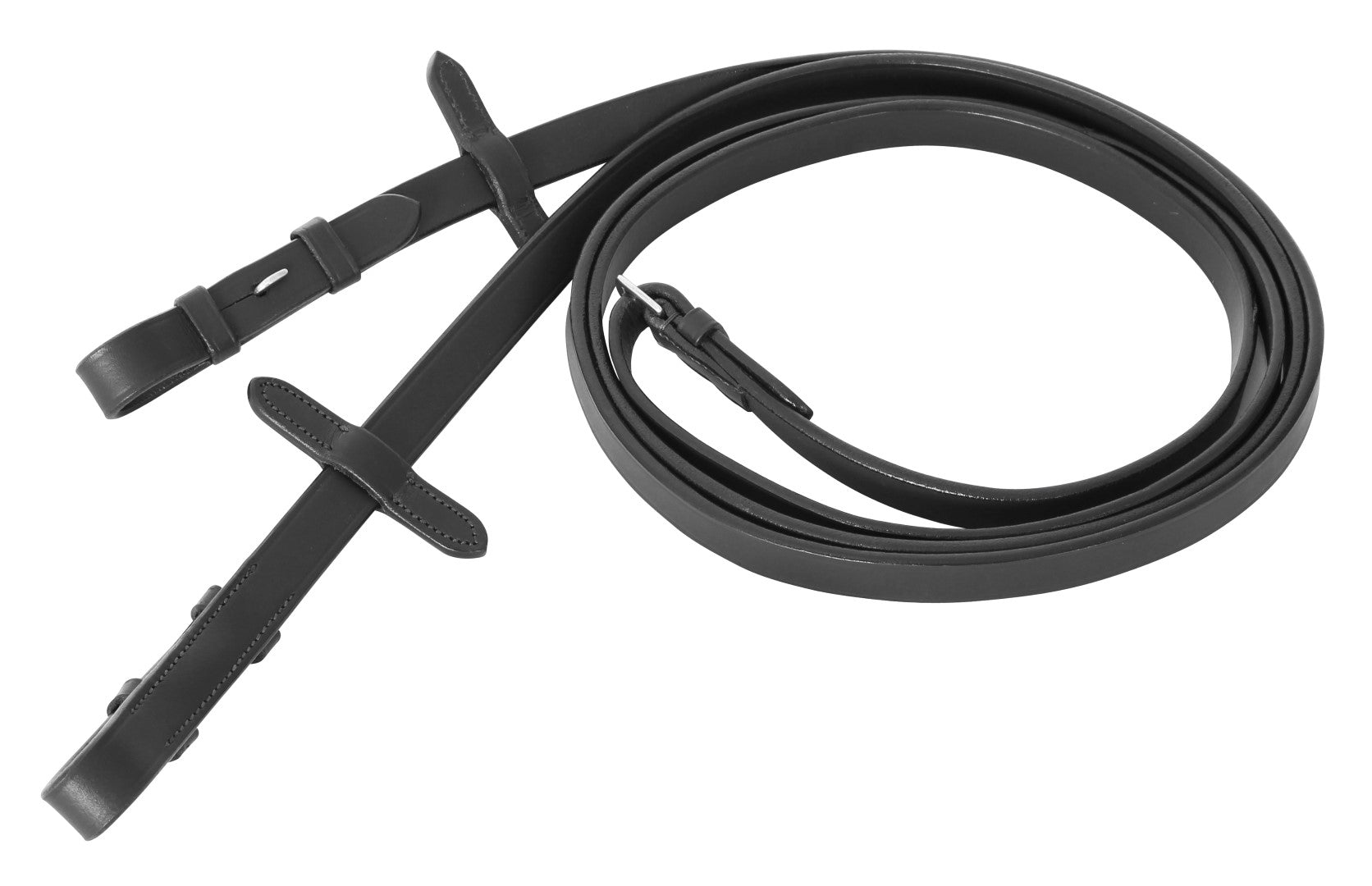 Cavallino Show Bridle w Leather Reins