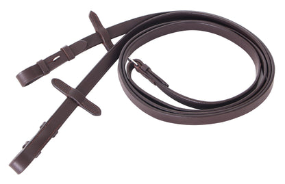 Cavallino Show Bridle w Leather Reins