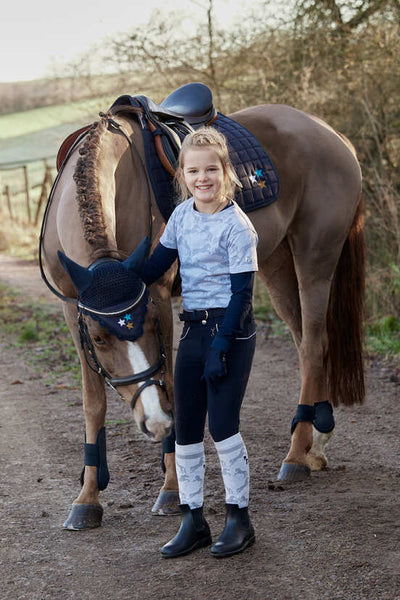 Horze Kids Jaquard Riding Socks