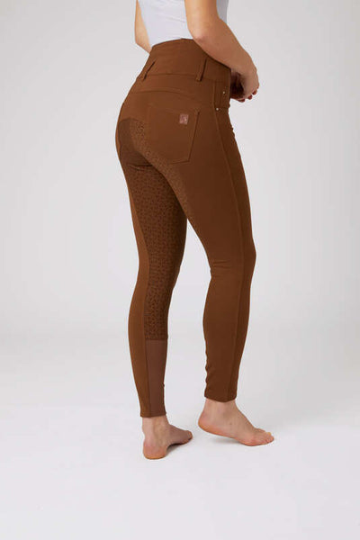 Horze Tara Women's High Waisted Silicone Full Seat Breeches