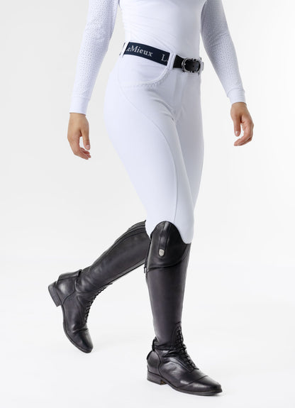 LeMieux Amara II Full Seat Breeches - White