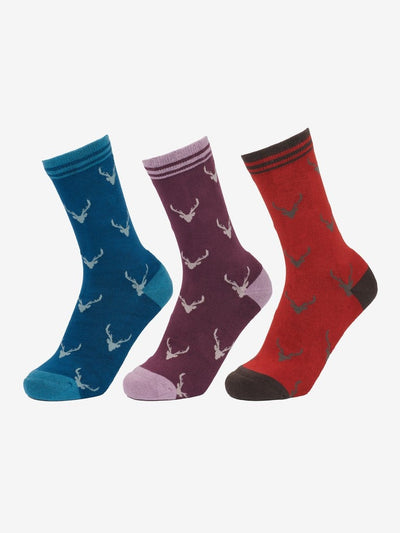 LeMieux Valencia Bamboo Socks Snaffles