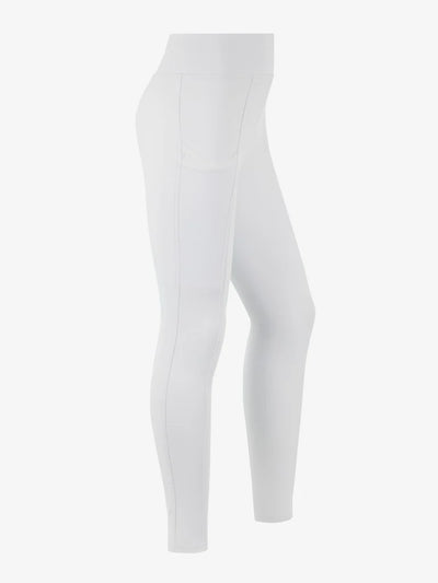 LeMieux Young Rider Pull On Breech - White