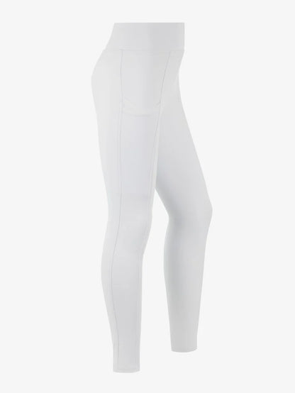 LeMieux Young Rider Pull On Breech - White