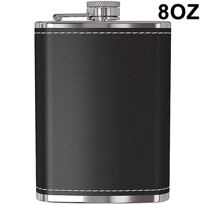 Leather Covered Hip Flask