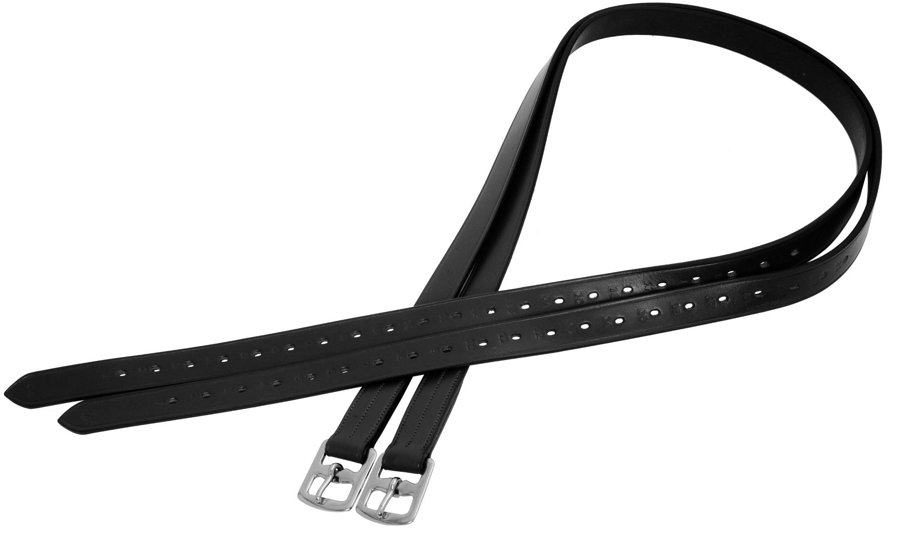 Platinum 25mm Pre-Stretched Stirrup Leathers