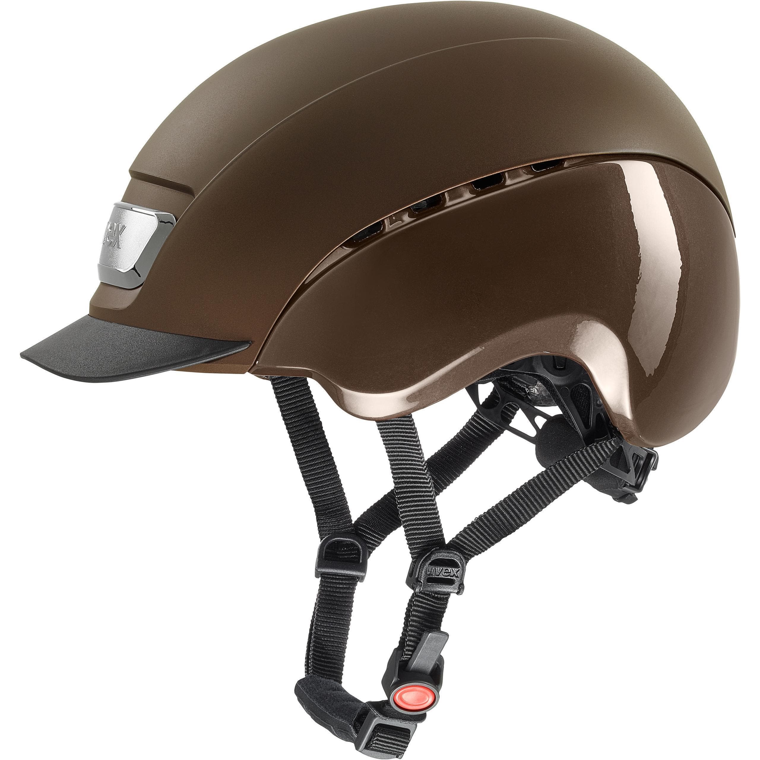 Red Taggable - Uvex Reithelm Elexxion Pro Helmet