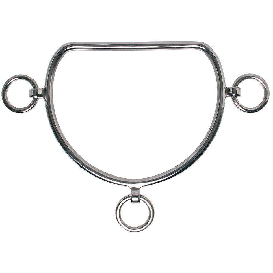 Blue Tag Anti Rearing Bit Stainless Steel Straight Mouth